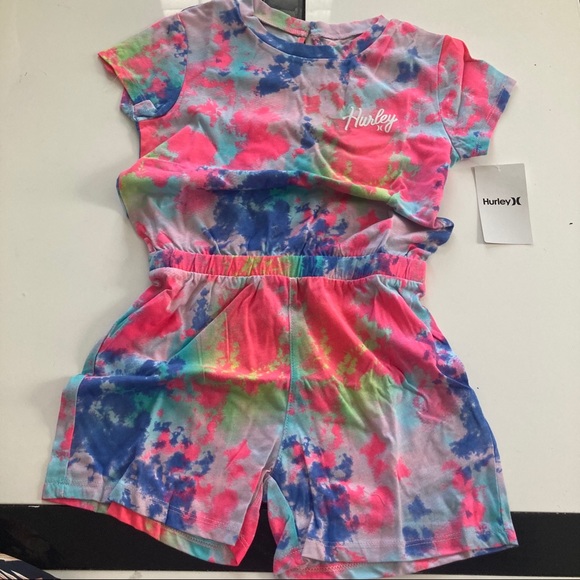 Hurley Other - Hurley colorful active jumpsuit outfit 5035